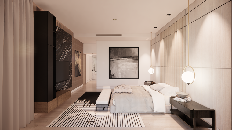 Online design Glamorous Bedroom by Alexandra U. thumbnail