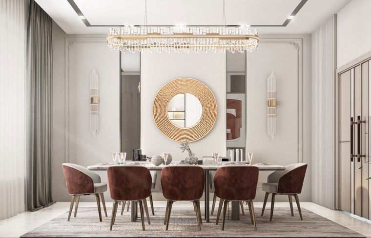 Online design Glamorous Dining Room by Zahra M. thumbnail