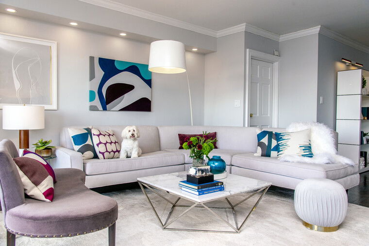 Online design Contemporary Living Room by Joyce H. thumbnail