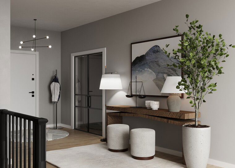 Online design Transitional Hallway/Entry by Carine C. thumbnail