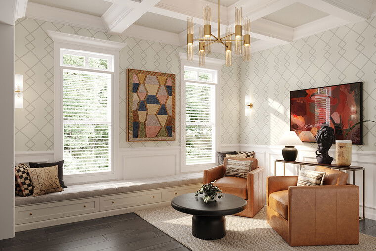Online design Transitional Living Room by Jatnna M. thumbnail