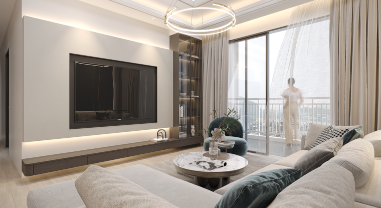 Online design Modern Living Room by Alice H. thumbnail
