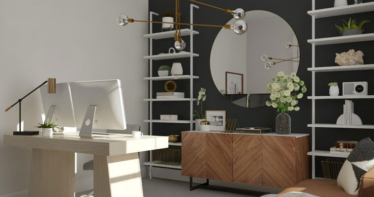 Online design Modern Home Office by Amanda B. thumbnail