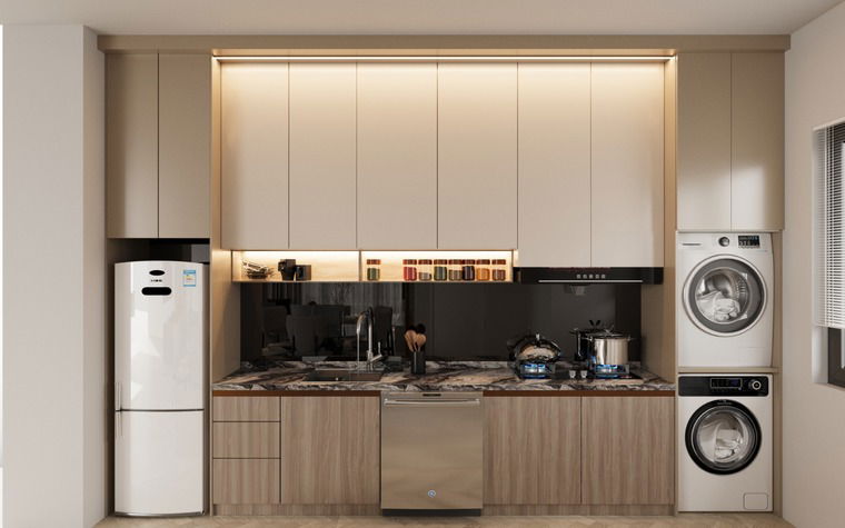 Online design Modern Kitchen by Yusra D. thumbnail