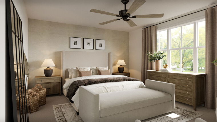 Online design Transitional Bedroom by Erika F. thumbnail