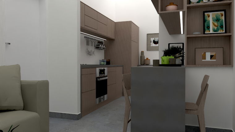 Diseño en línea Cocina Contemporánea por Eleni M. miniatura
