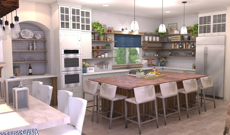 Online design Transitional Kitchen by Brittany J. thumbnail