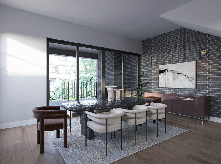 Online design Contemporary Dining Room by Sahar M. thumbnail