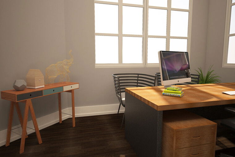 Online design Modern Home Office by Lidija P. thumbnail