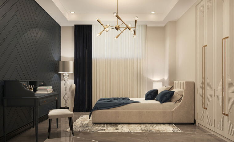 Online design Modern Bedroom by Tina D. thumbnail