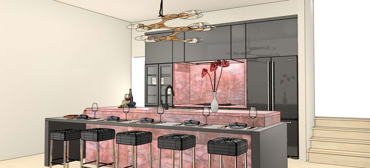 Online design Contemporary Kitchen by Jamie M. thumbnail