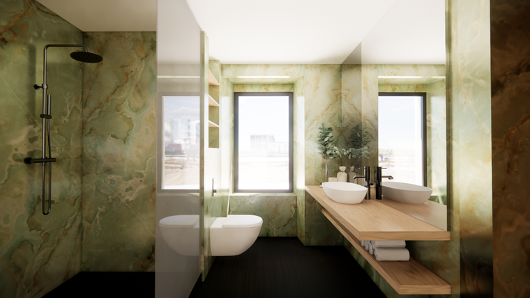 Online design Glamorous Bathroom by Francesca B. thumbnail