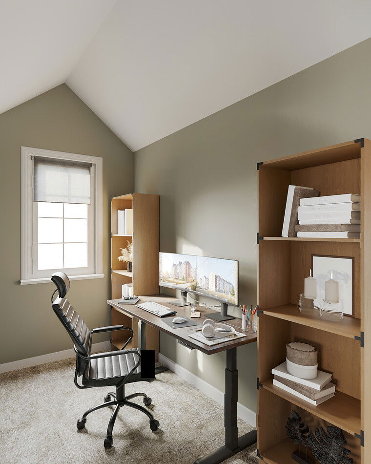 Online design Contemporary Home Office by Nor Aina M. thumbnail