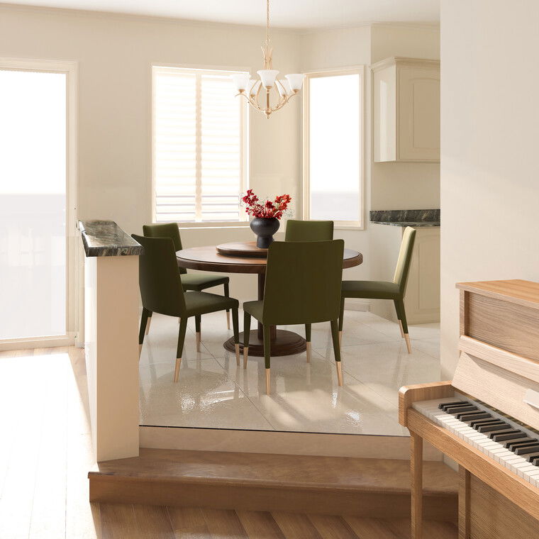 Online design Eclectic Combined Living/Dining by Ola H. thumbnail