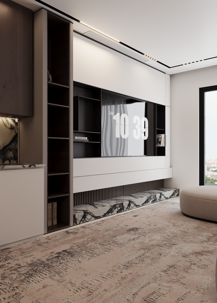 Diseño en línea Sala de Estar Moderna por Tara M. miniatura