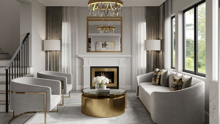 Online design Transitional Living Room by Selma A. thumbnail