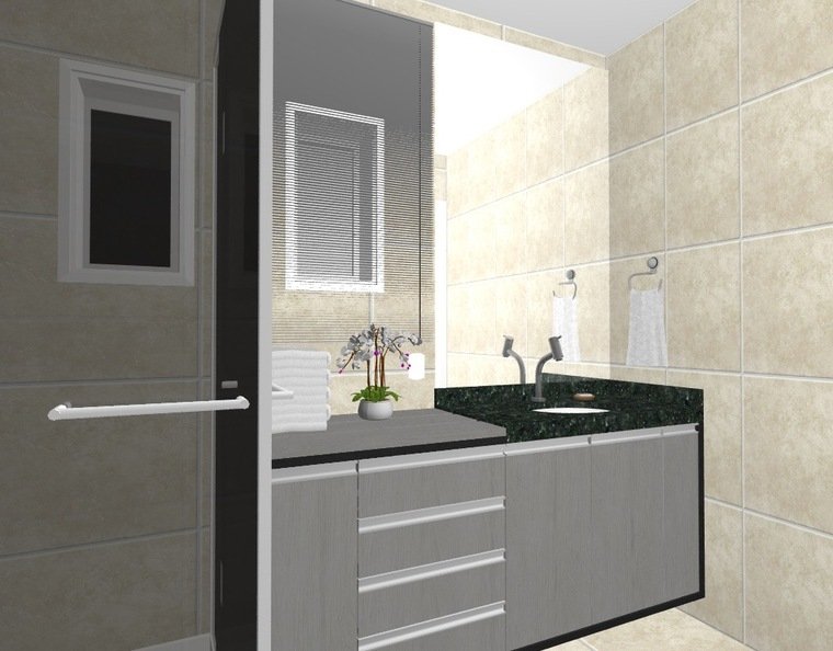 Online design Contemporary Bathroom by Yasmin C. thumbnail