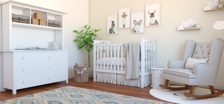 Online design Transitional Nursery by Tijana Z. thumbnail