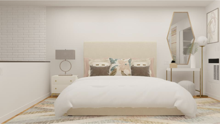 Online design Glamorous Bedroom by Greta Z. thumbnail