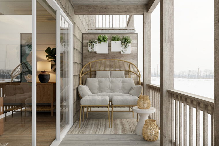 Online design Transitional Patio by Maya M. thumbnail