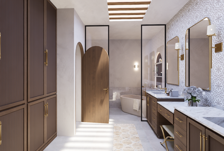 Online design Transitional Bathroom by Nor Aina M. thumbnail