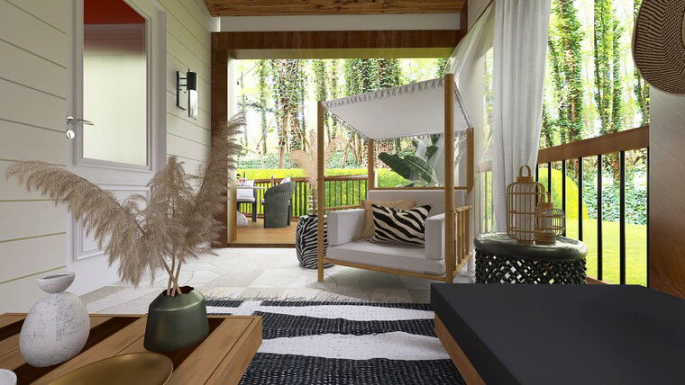 Online design Eclectic Patio by Sierra G. thumbnail