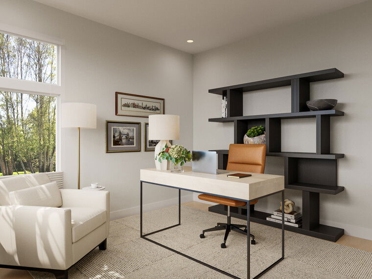 Online design Modern Home Office by Dragana V. thumbnail