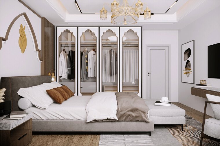 Online design Transitional Bedroom by Gilang R. thumbnail