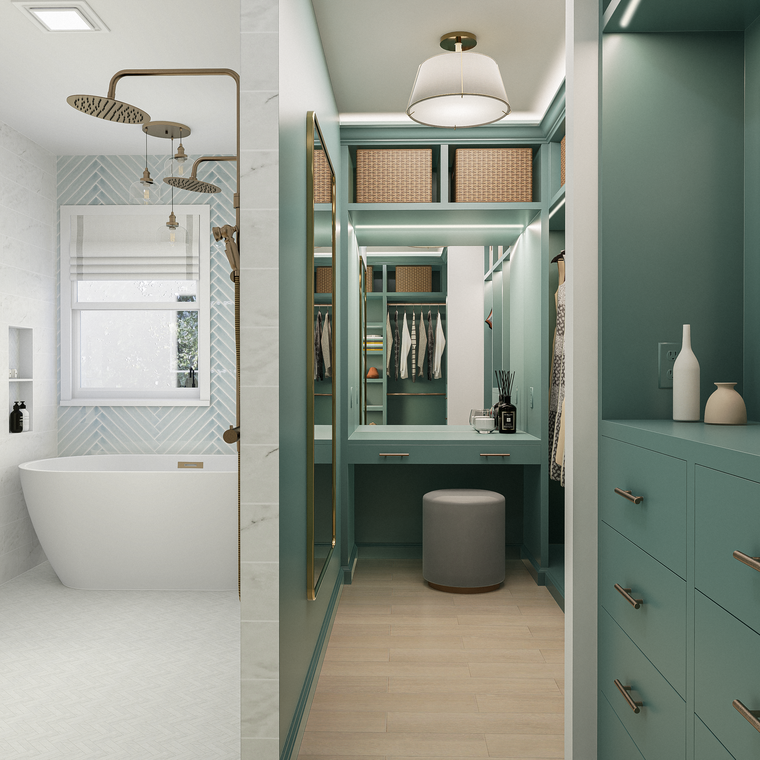 Online design Beach Bathroom by Picharat A.  thumbnail