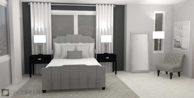 Online design Transitional Bedroom by Amber K. thumbnail