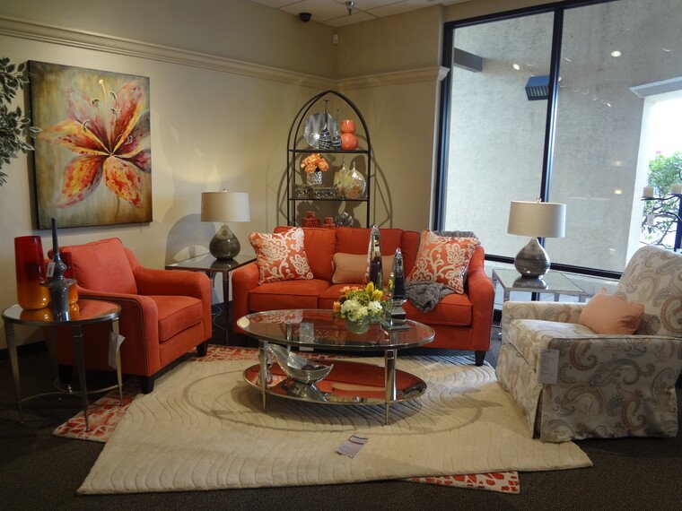 Online design Glamorous Living Room by Shaina M. thumbnail