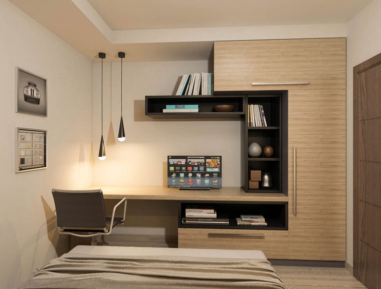 Diseño en línea Dormitorio ecléctico por Natasa P. miniatura