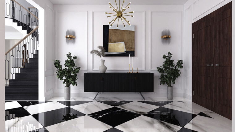 Online design Glamorous Hallway/Entry by Nikola P. thumbnail