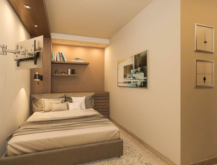 Diseño en línea Dormitorio ecléctico por Natasa P. miniatura
