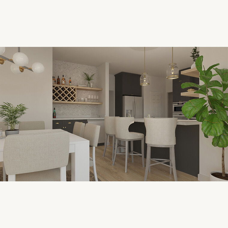 Online design Transitional Kitchen by Iulia B. thumbnail