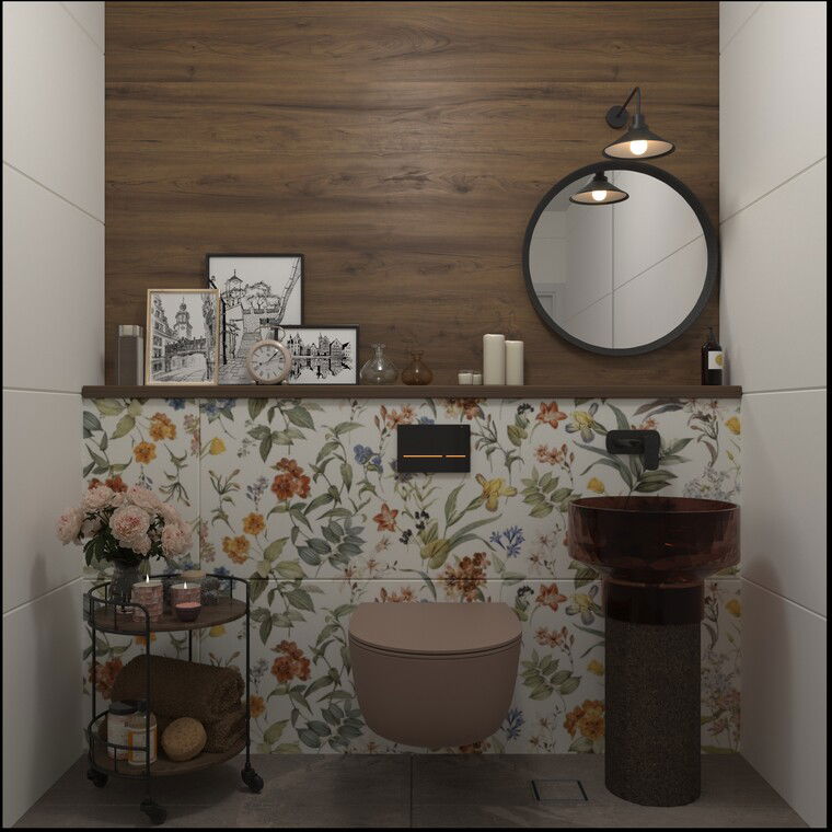 Online design Country/Cottage Bathroom by Irena P. thumbnail