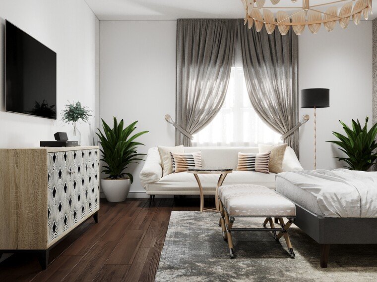 Online design Eclectic Bedroom by Aida A. thumbnail
