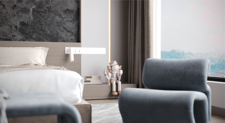 Online design Modern Bedroom by Alice H. thumbnail