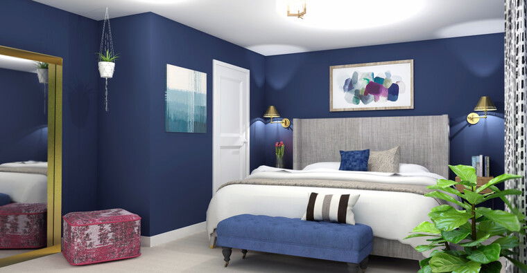 Online design Eclectic Bedroom by Brittany J. thumbnail