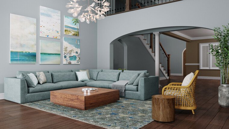 Online design Beach Living Room by Theresa G. thumbnail