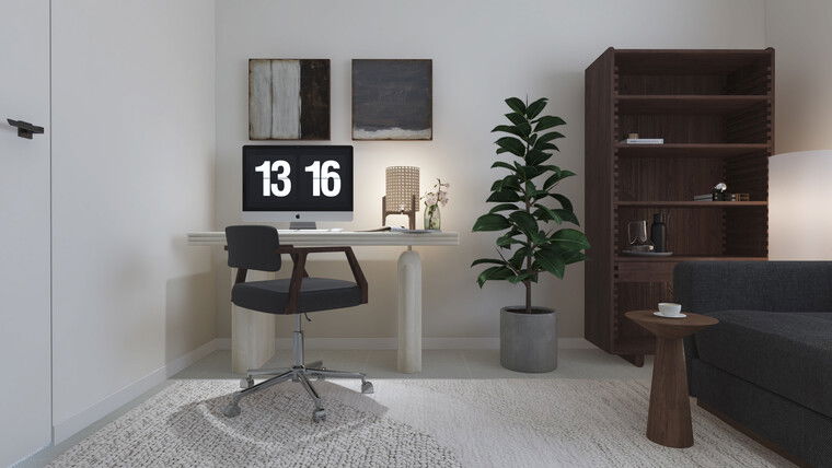 Online design Contemporary Home Office by Nikola P. thumbnail