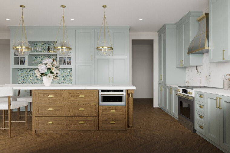 Online design Traditional Kitchen by Sierra G. thumbnail