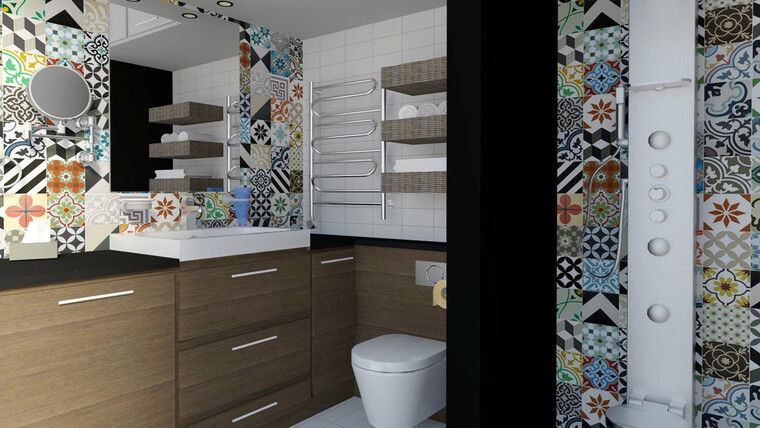 Online design Modern Bathroom by Selma A. thumbnail