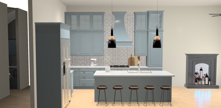 Online design Eclectic Kitchen by Jamie M. thumbnail