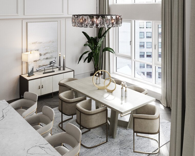 Online design Modern Dining Room by Casey H. thumbnail