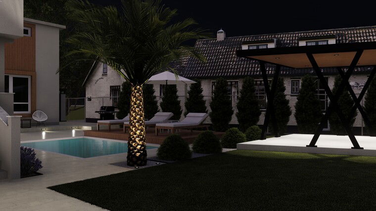 Diseño en línea Patio Contemporáneo por Dusan J. miniatura