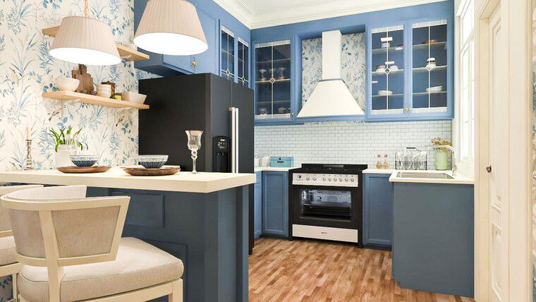 Online design Eclectic Kitchen by Aida A. thumbnail