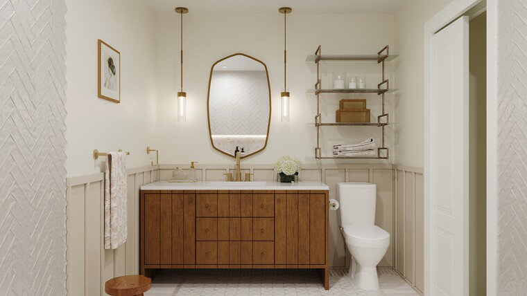 Online design Transitional Bathroom by Sierra G. thumbnail