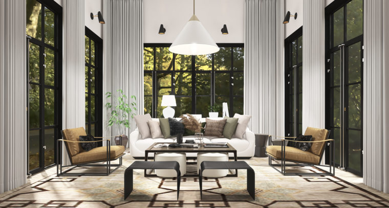 Online design Eclectic Living Room by Stacy D. thumbnail