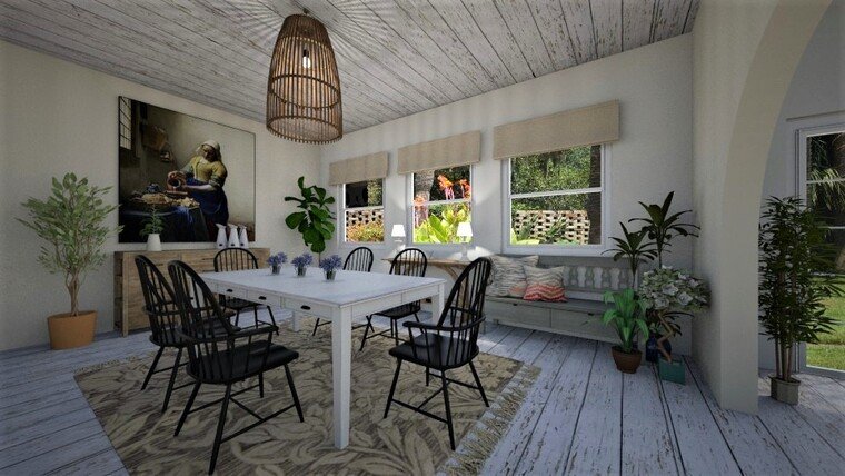 Online design Country/Cottage Dining Room by Daisy A. thumbnail